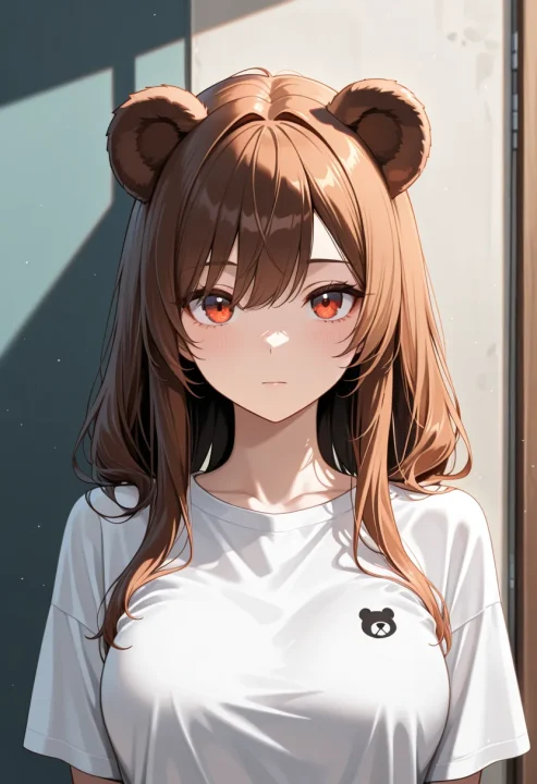 クマ耳の生成例