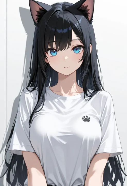 猫耳の生成例