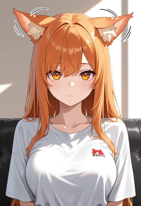 耳をぴくぴくさせるの生成例