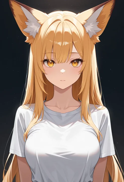狐耳の生成例