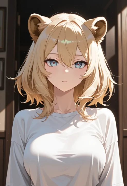 ライオンの耳の生成例