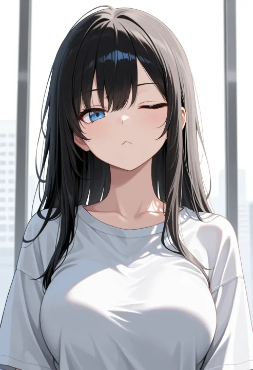 涙ぐむ顔文字(;_)の生成例