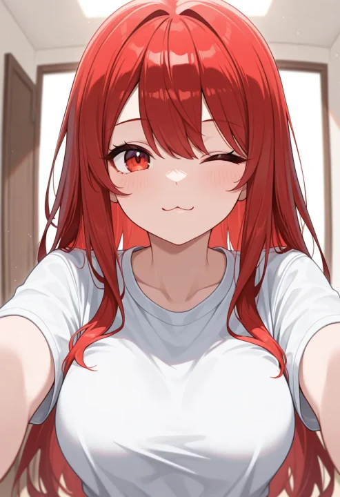 ウインクで3の口(;3)の生成例