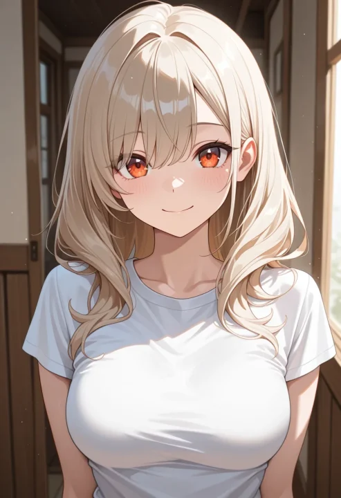 嬉しそうの生成例
