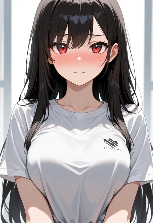鼻の頭の赤みの生成例