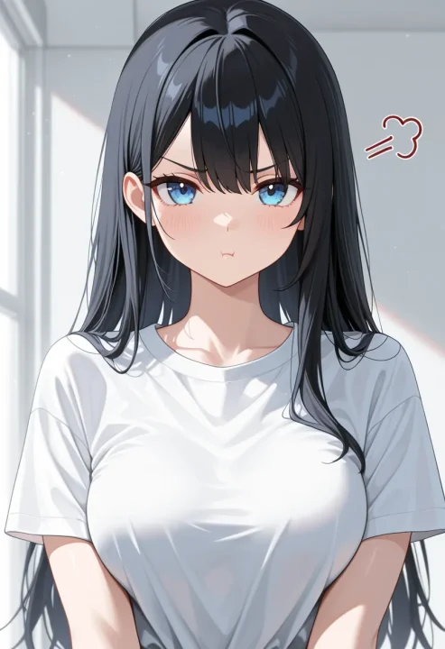 ふくれっ面の生成例