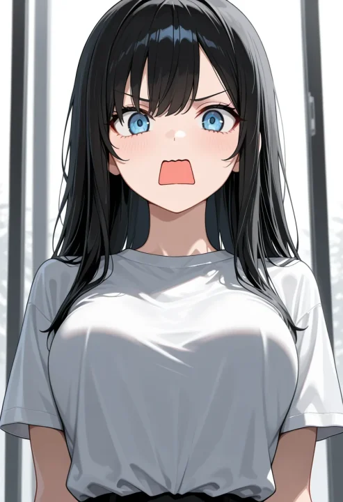 四角い口の生成例