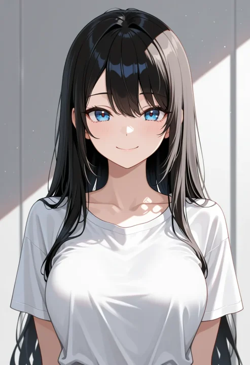 笑顔の生成例