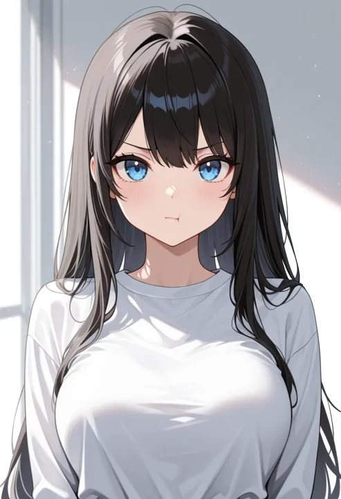 泣き顔(_T)の生成例
