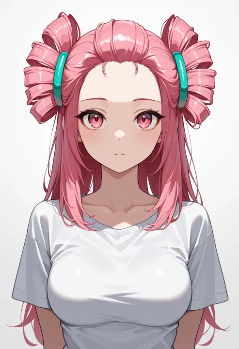 ヘアカーラーの生成例