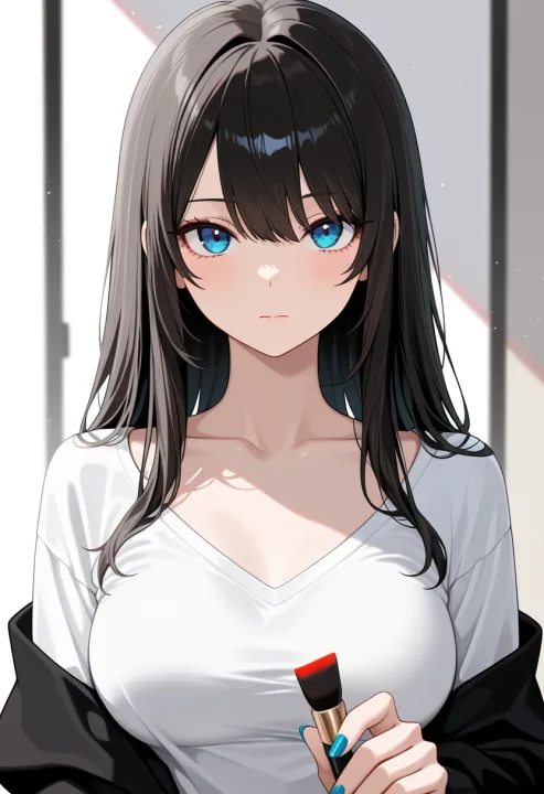 マニキュアの筆の生成例