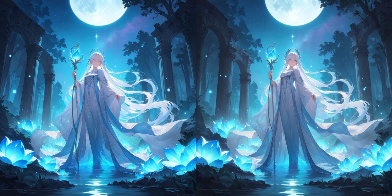ComfyUI-Spectrum-sdxlのAnimaでSpectrumのあり・なしを比較した画像