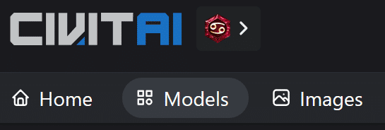 CivitaiのModelsからモデル一覧を表示した画面
