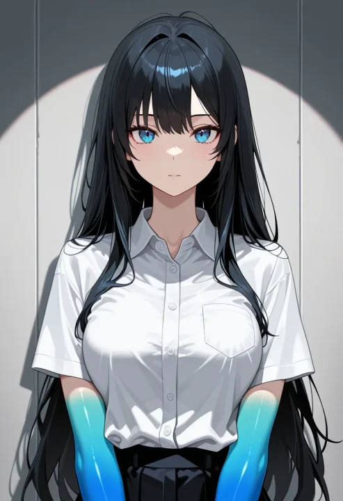 手足だけ色違いの生成例