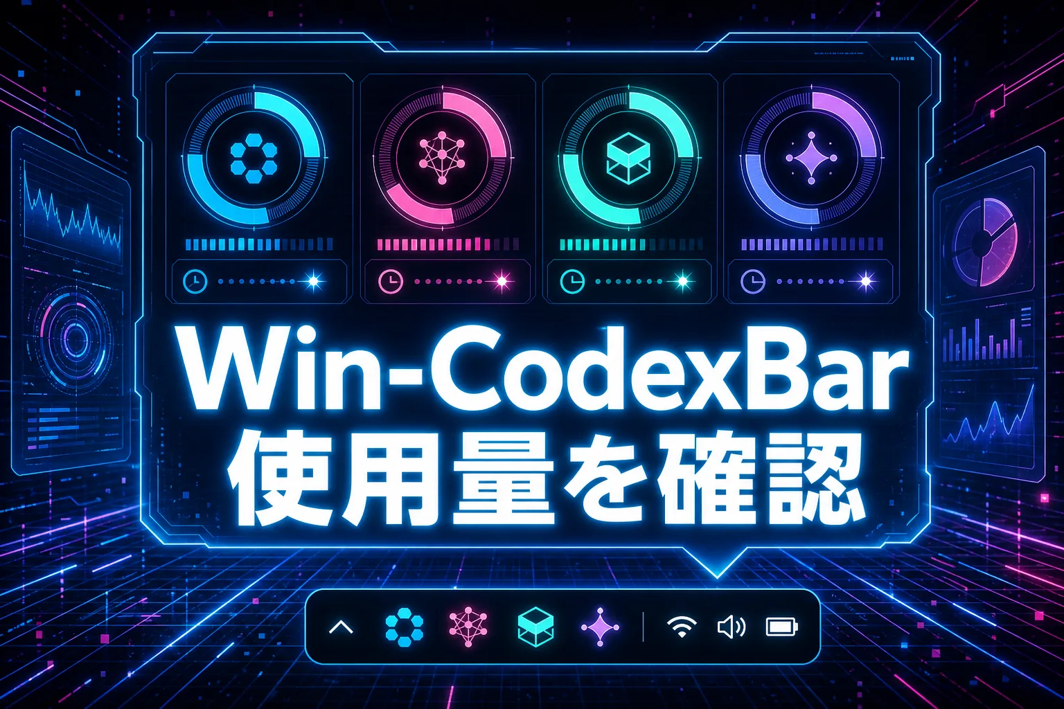 Win-CodexBarの使い方｜Codex・Claude・AGY・Grokの使用量を確認